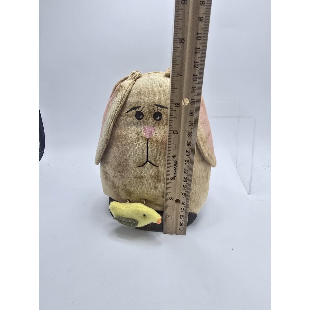 Primitive Spring Easter Handmade Bunny Rabbit - Picture 3 of 3